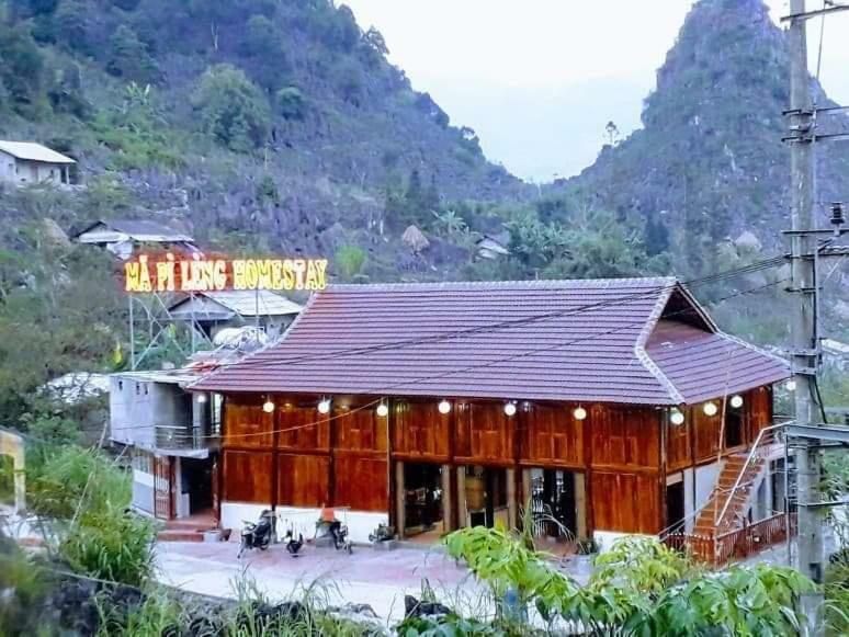 Ma Pi Leng Homestay Lang Xao Vang Exterior foto